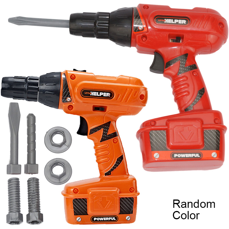 Sandbox Play Set - Outils jouets perceuse électrique BO Simulation