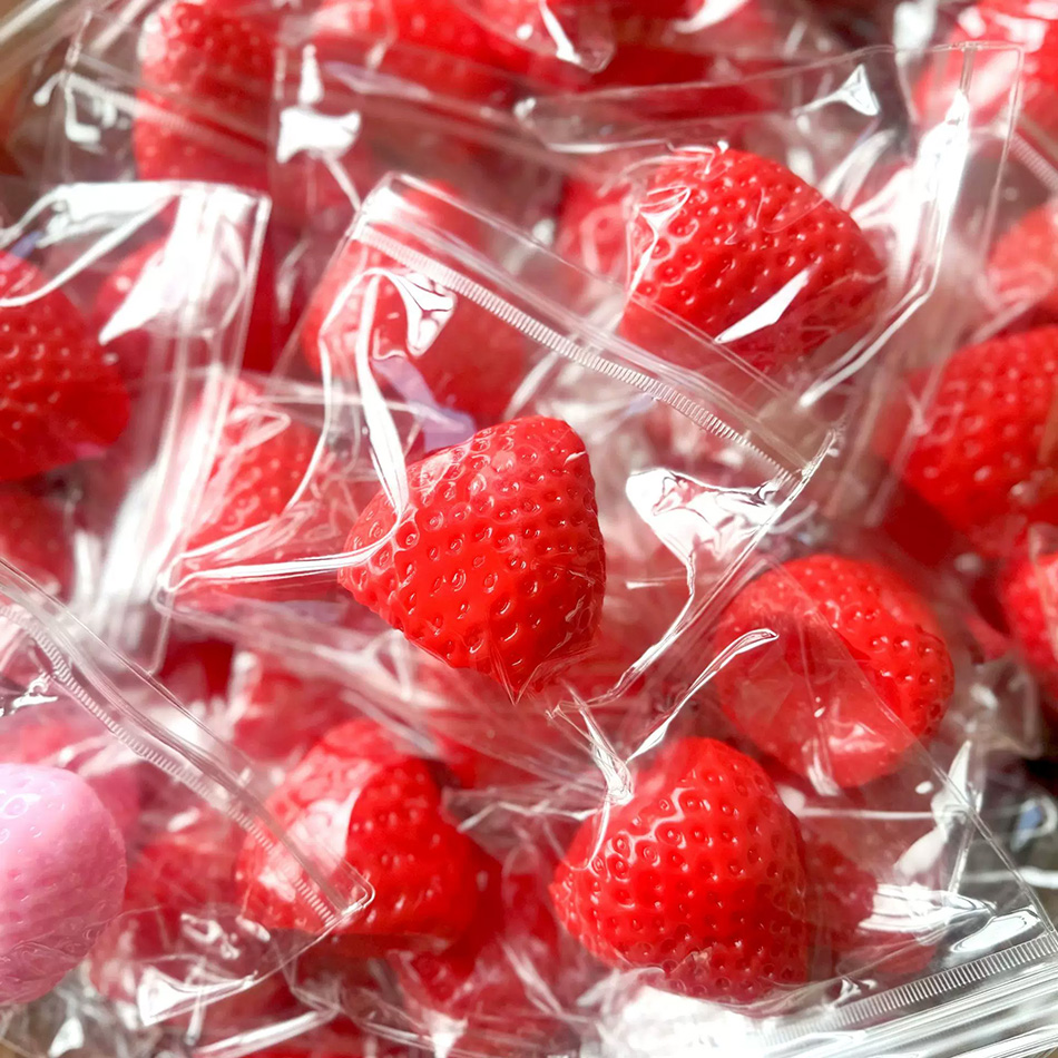 Kids Toys Entertainer - 2026 Jouet Squishy Grande Fraise à