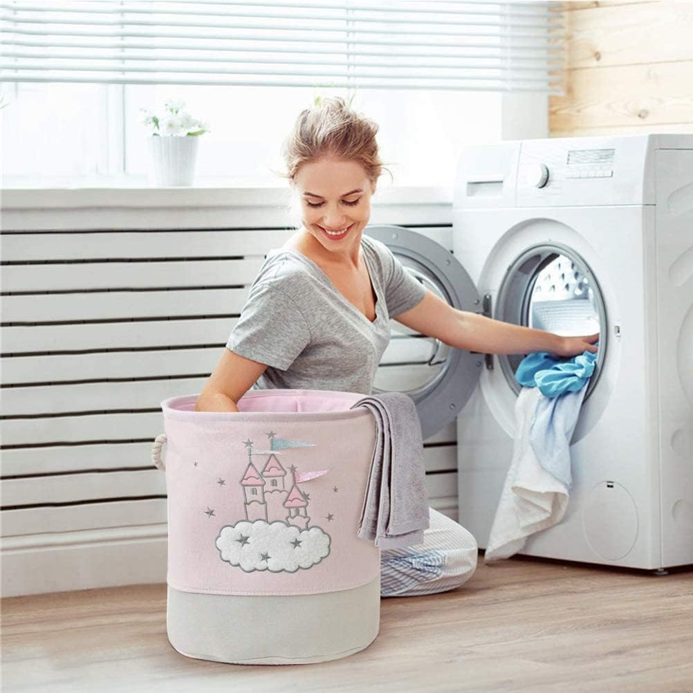 Grand panier à linge rose, pan - Kids Toys Clearance avis et prix