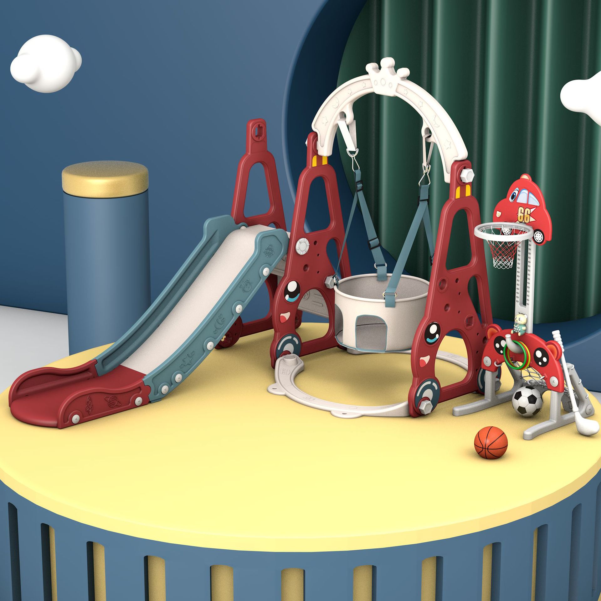 Ensemble de jeu d'intérieur 7- - Kids Toys Entertainer avis et prix