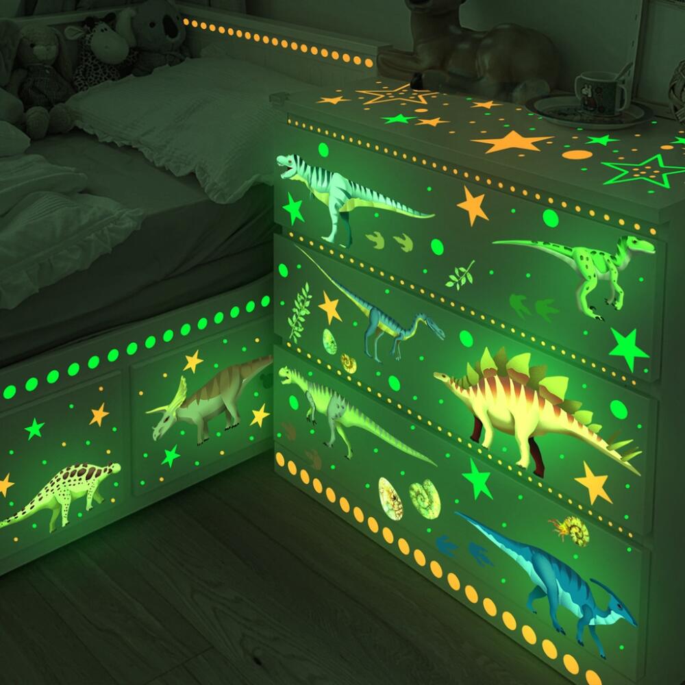 3 feuilles d'autocollants mura - Glow In Dark Stars avis et prix