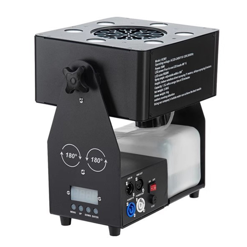 Machine à Bulles LED RGBW 4 en - Bubble Machine Outdoor avis et prix