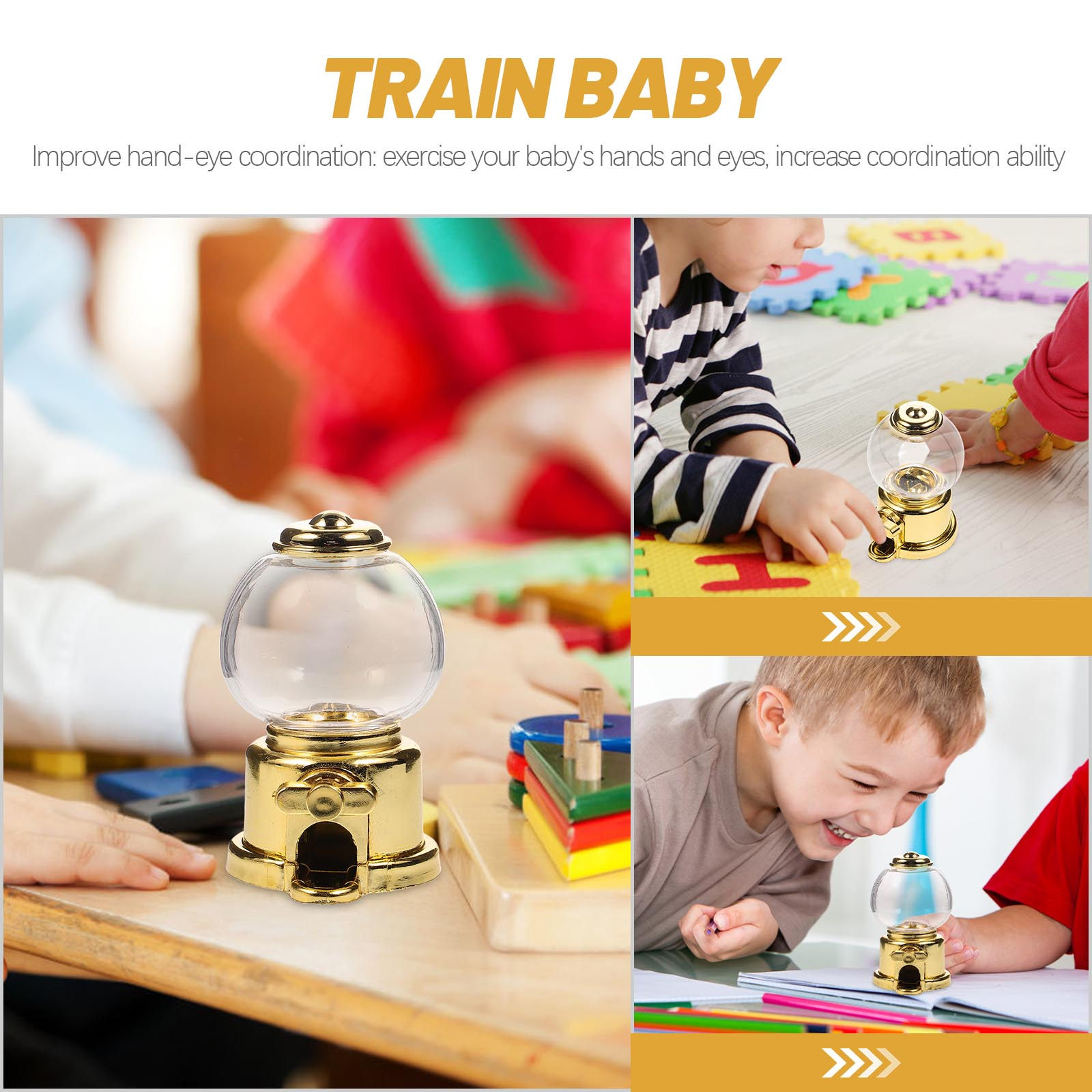 6 pièces Machine à bonbons rot - Kids Toys Entertainer avis et prix